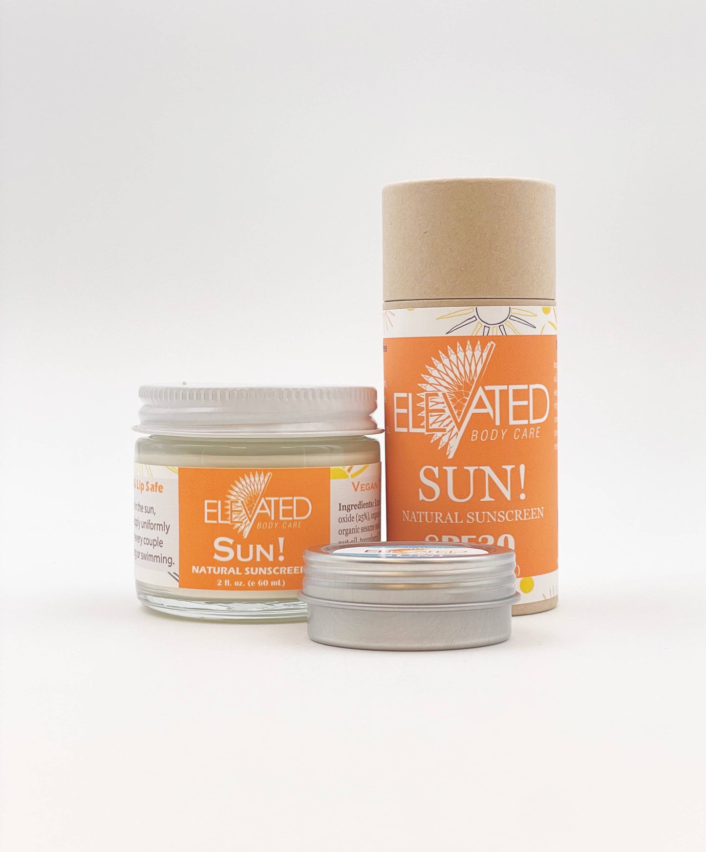 ELEVATED - SUN! STICK Natural Sun Protection - Eco Stick