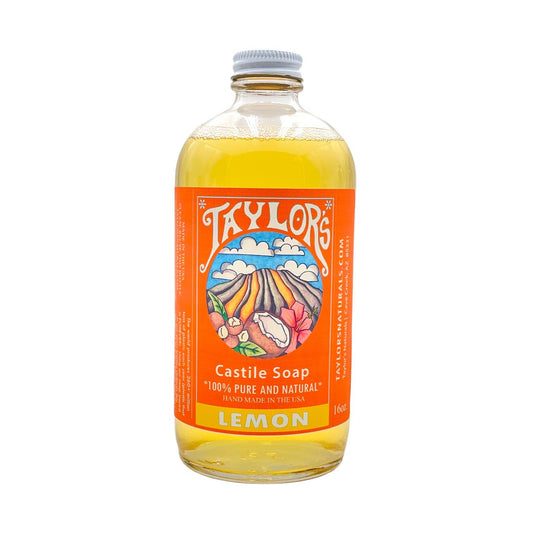 Liquid Castile Soap *ALL Purpose* All Natural - Glass Bottle